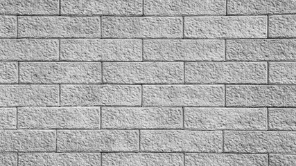 Background of old vintage brick wall - monochrome