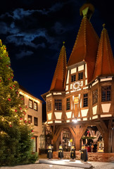 Christmas Market in Michelstadt, Odenwald, Germany