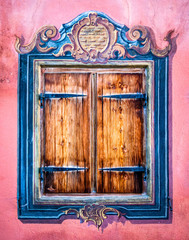 typical old bavarian window