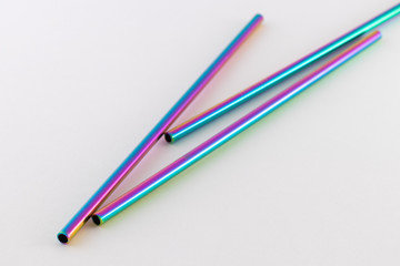 Fort Myers beach bans plastic straws titanium plated stainless steel straw eco friendly