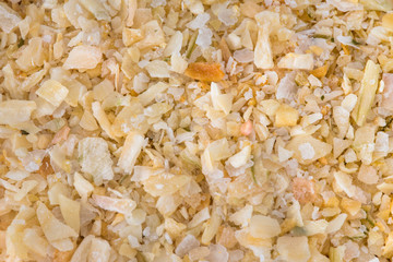 Full Frame of Garlic Salt