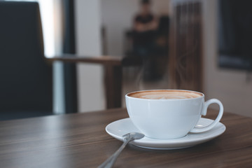 Coffee on table