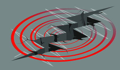 Earthquake background