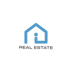 Real estate logo design. Modern and elegant style design. Bussines logo design template.