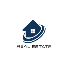 Real estate logo design. Modern and elegant style design. Bussines logo design template.