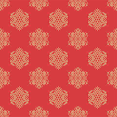 Vector Seamless Geometry Pattern for Postcards, wallpaper, web background, Print and fabric