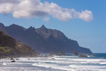 Fototapeta na wymiar Beach of Almaciga (Tenerife, Canary Islands - Spain).