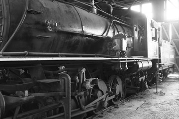 old steam locomotive