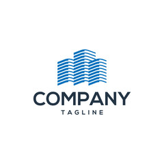 Building construction logo design