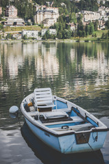 Fototapeta na wymiar Lake St Moritz