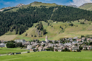 village in mountains