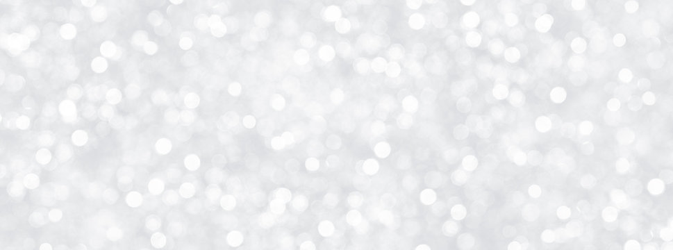 Decorative Christmas background with bokeh lights.