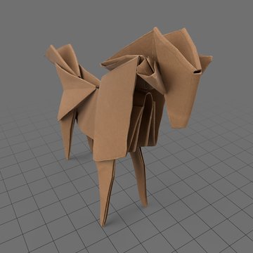 Origami Horse