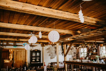 Decoration at a wedding