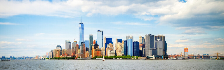 Panorama, Skyline, Manhattan, New York City, USA 