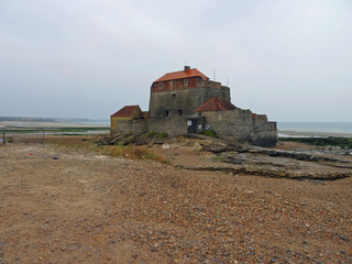 Fototapeta na wymiar Pas de Calais, Ambleteuse fortification