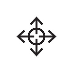 Unique navigate icon vector isolated on background. Trendy web symbol. Pixel perfect. illustration EPS 10. - Vector.