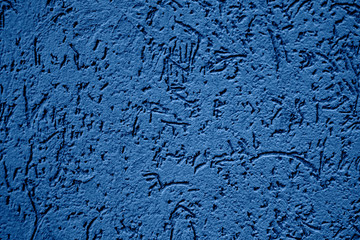 Abstract blue background. Wall background. Concept of color the year.