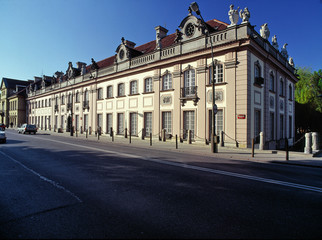 Warsaw Poland - June 2010: Branicki Palace