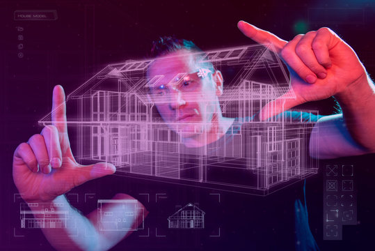 Designing A Three-dimensional Model Of The House In Virtual Reality