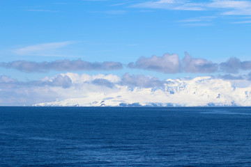 An island along the Antarctic Peninsula, Antarctica