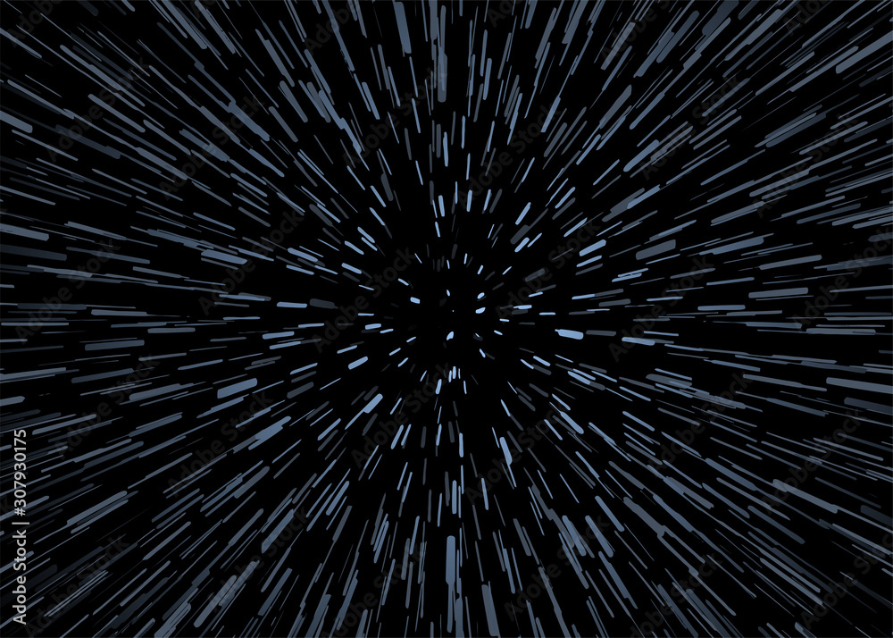Canvas Prints universe speed background