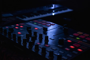 dj equipment studio lighting