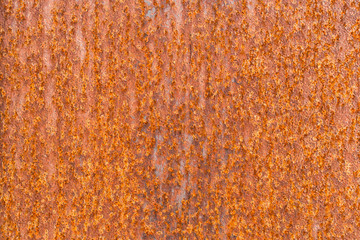 texture of rusty metal surface