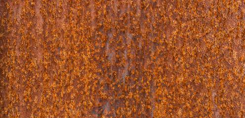 texture of rusty metal surface