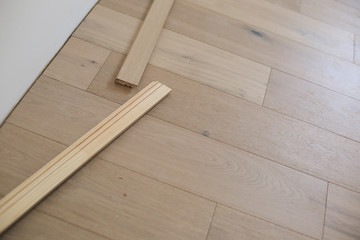 New Laminate or Parquet floor Installation in home house