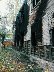 old abandoned house