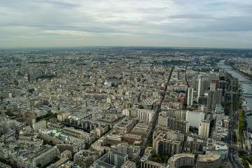 Fototapeta premium Paris districts