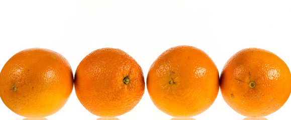 orange isolated on white background