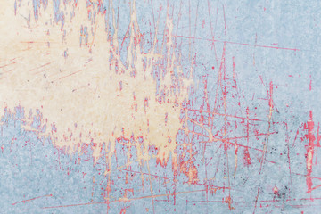 Texture image of a fragment of an old plastic plate