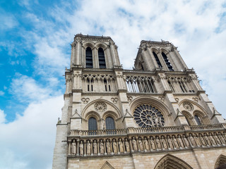 Fototapeta na wymiar Notre Dame Cathedral of Paris