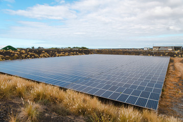 Solar panels in Hawaii
