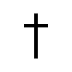 vector cross icon,  christ cross, crucifix