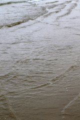 waves on the beach