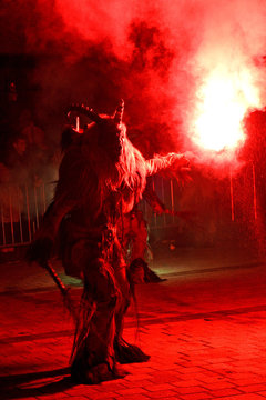 "Perchten" in Altmuenster (Salzkammergut)