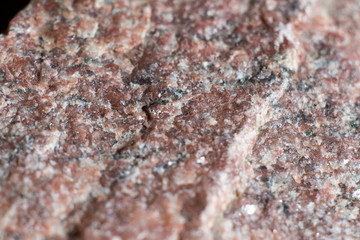 Grey and pink stone macro surface photo with place for your design, close up photo of nature mineral material 