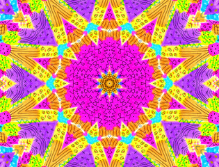 Bright abstract colorful pattern
