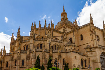 Fototapeta na wymiar Segovia, Castiglia e León, Spagna