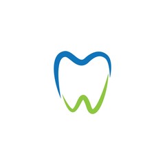 Dental logo vector icon