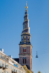 Fototapeta na wymiar Church of Our Saviour Copenhagen