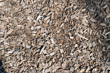Path with Textured Wood Chippings 7011-042