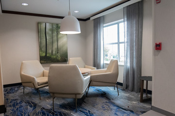 corporate seating area