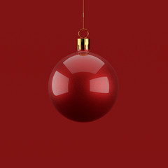 Christmas ball on the Christmas tree