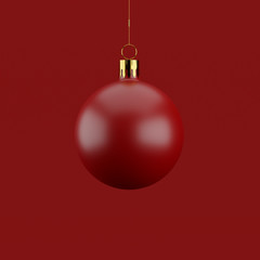 Christmas ball on the Christmas tree