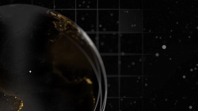 abstract background with earth and square lines