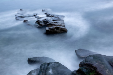 観音崎の夜明け